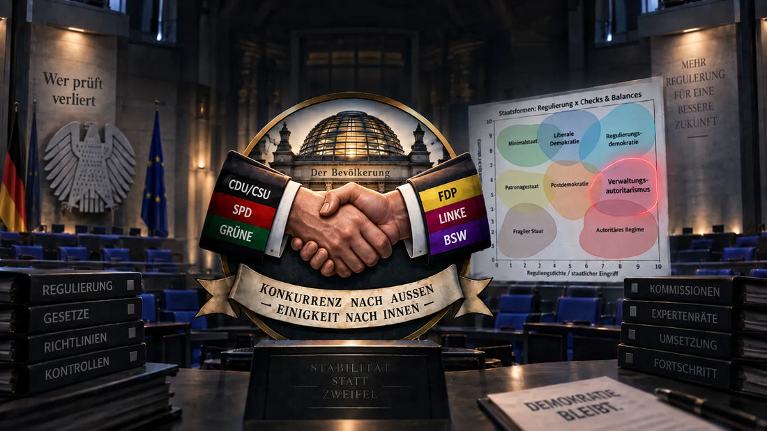 Unsere Demokratie™ – Teil 1: Von der liberalen Demokratie zum Verwaltungsautoritarismus