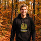 Binnerwear - Rehmigration dunkel Frontdruck - Unisex-Kapuzenpullover