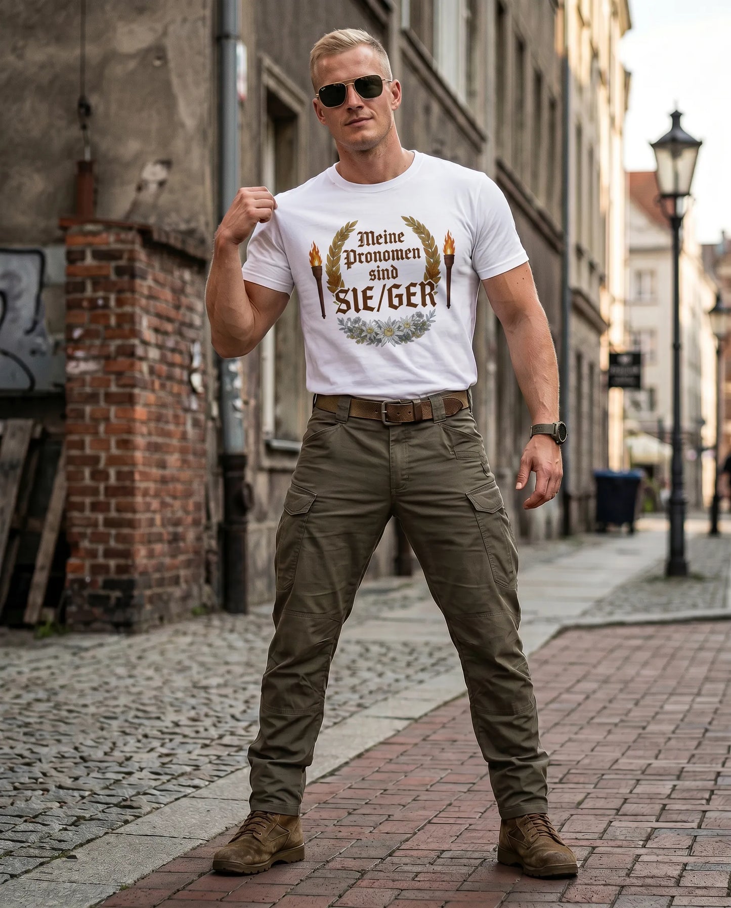 unwoke. - SHE/GER - T-Shirt