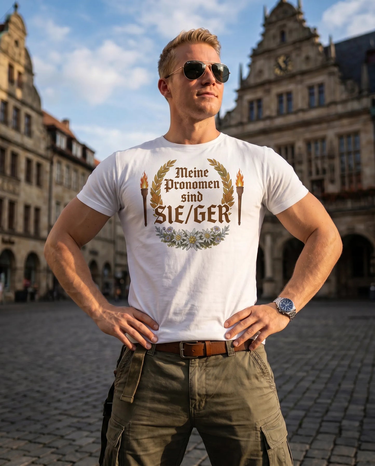unwoke. - SHE/GER - T-Shirt