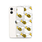 Honeycomb - Bee Case iPhone Transparent - Phone Case
