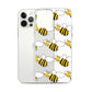 Honeycomb - Bee Case iPhone Transparent - Phone Case