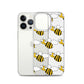 Honeycomb - Bee Case iPhone Transparent - Phone Case