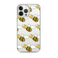 Honeycomb - Bee Case iPhone Transparent - Phone Case