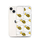 Honeycomb - Bee Case iPhone Transparent - Phone Case