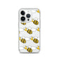 Honeycomb - Bee Case iPhone Transparent - Phone Case