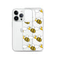 Honeycomb - Bee Case iPhone Transparent - Phone Case