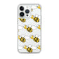 Honeycomb - Bee Case iPhone Transparent - Phone Case