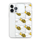 Honeycomb - Bee Case iPhone Transparent - Phone Case