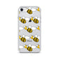 Honeycomb - Bee Case iPhone Transparent - Phone Case