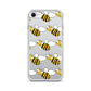 Honeycomb - Bee Case iPhone Transparent - Phone Case