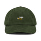 Honigwabe - Bienencap Premium - Cord & gestickt - Cap