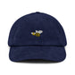 Honigwabe - Bienencap Premium - Cord & gestickt - Cap