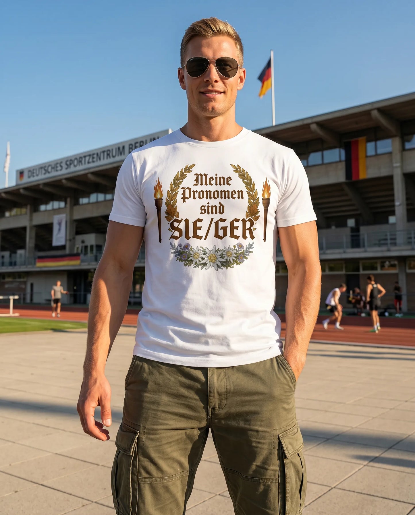 unwoke. - SHE/GER - T-Shirt