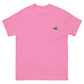 Honeycomb - Bee Embroidery [Chest] - T-Shirt