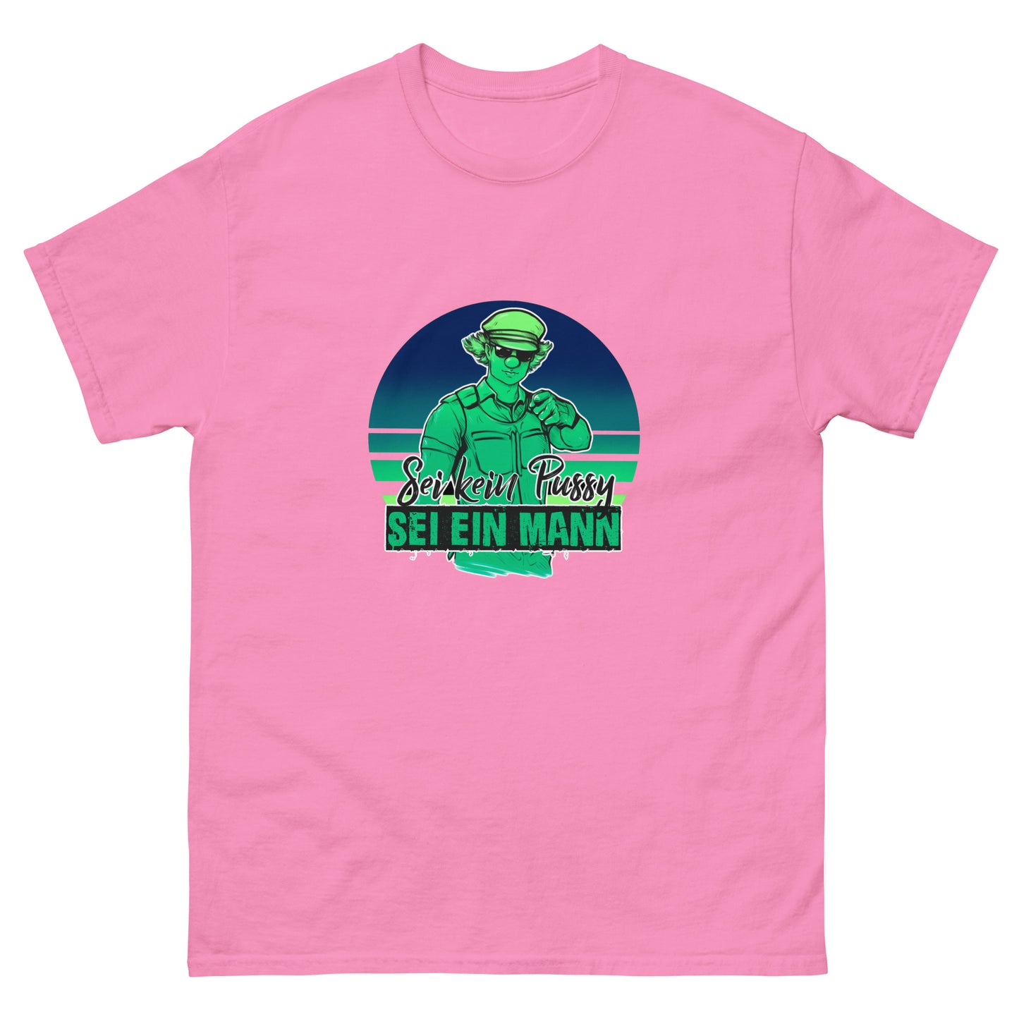 Pussypolizei T-Shirt [Grüner Print]
