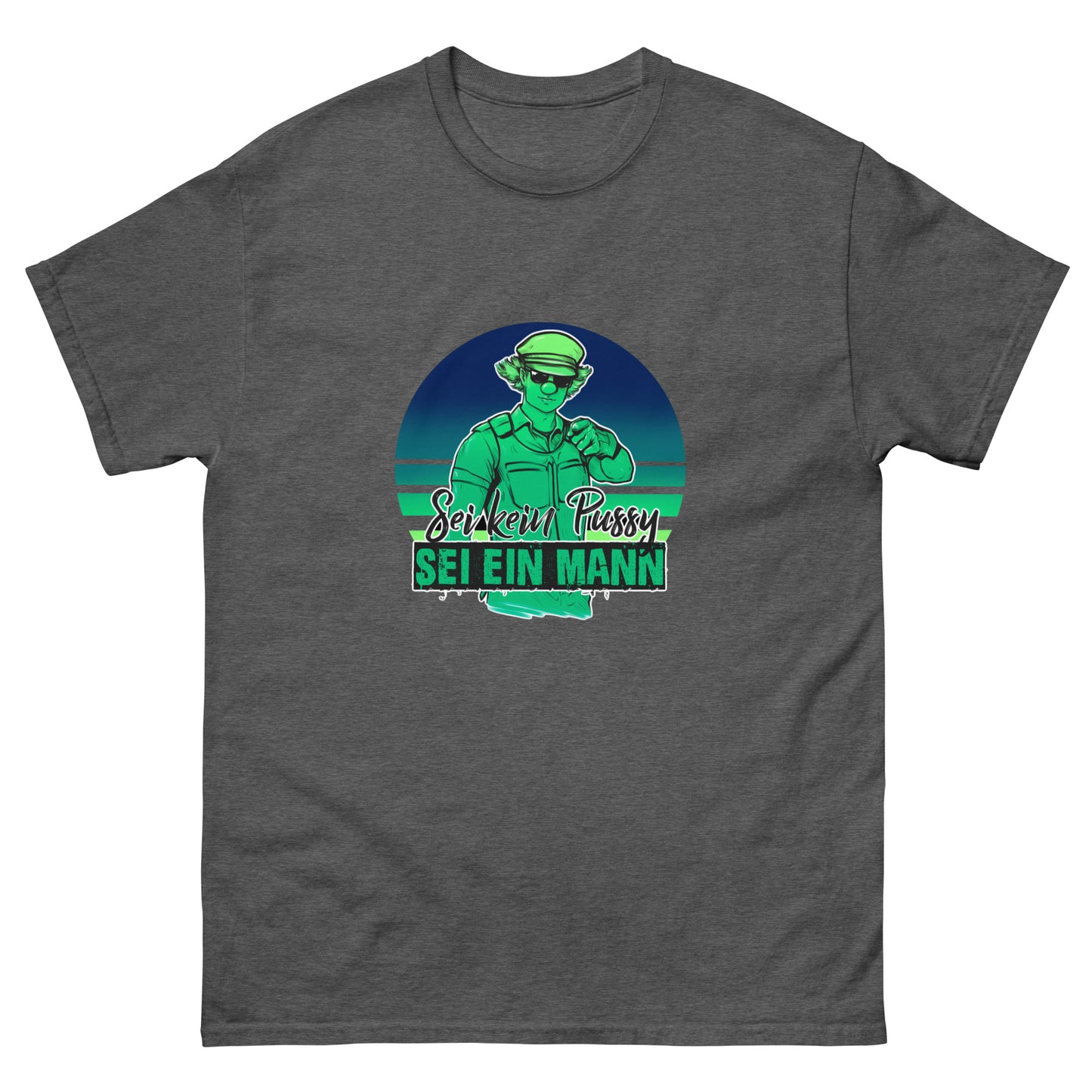 Pussypolizei T-Shirt [Grüner Print]