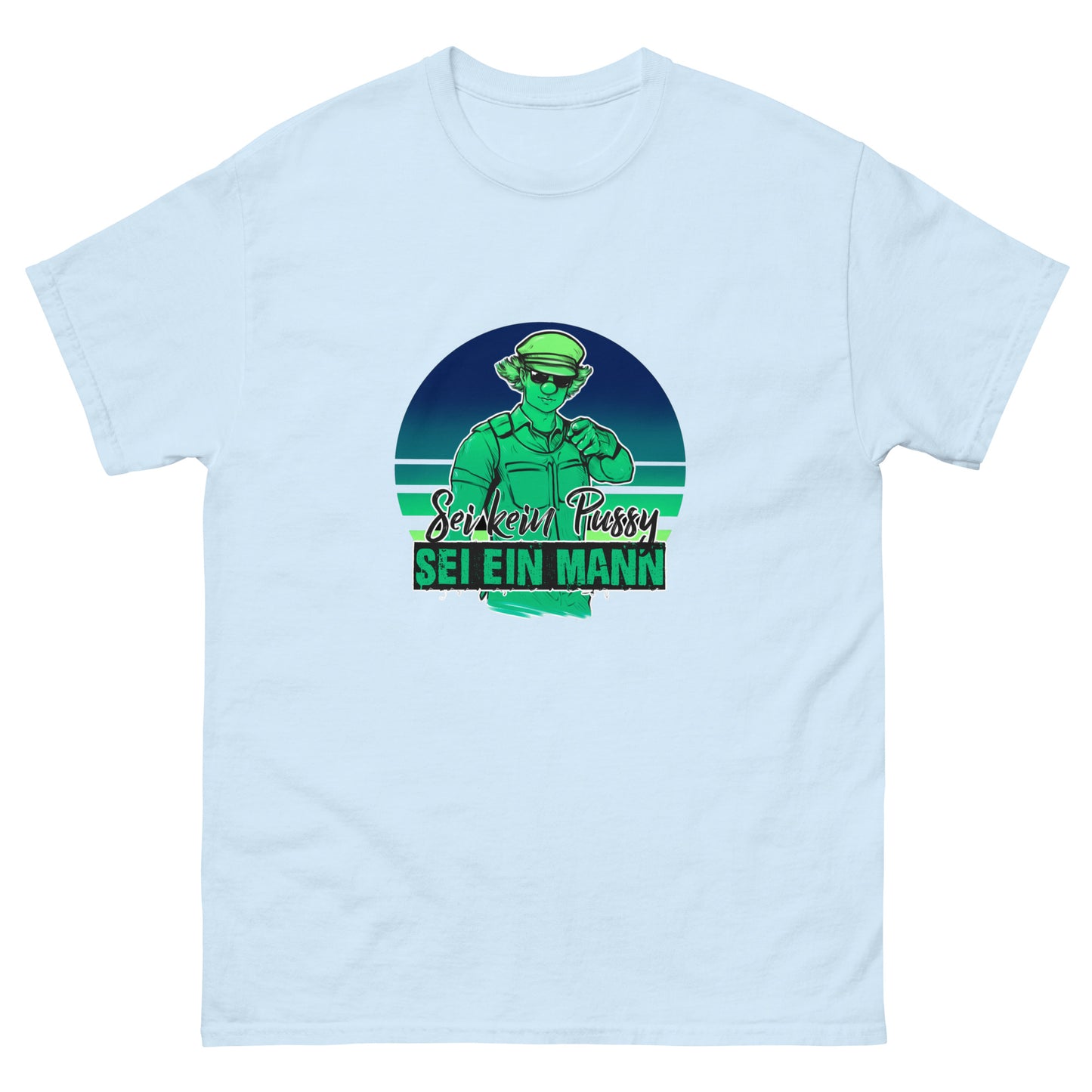 Pussypolizei T-Shirt [Grüner Print]