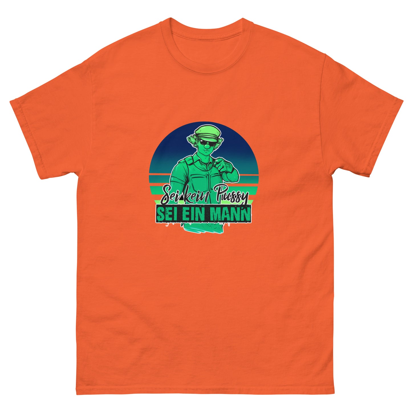 Pussypolizei T-Shirt [Grüner Print]