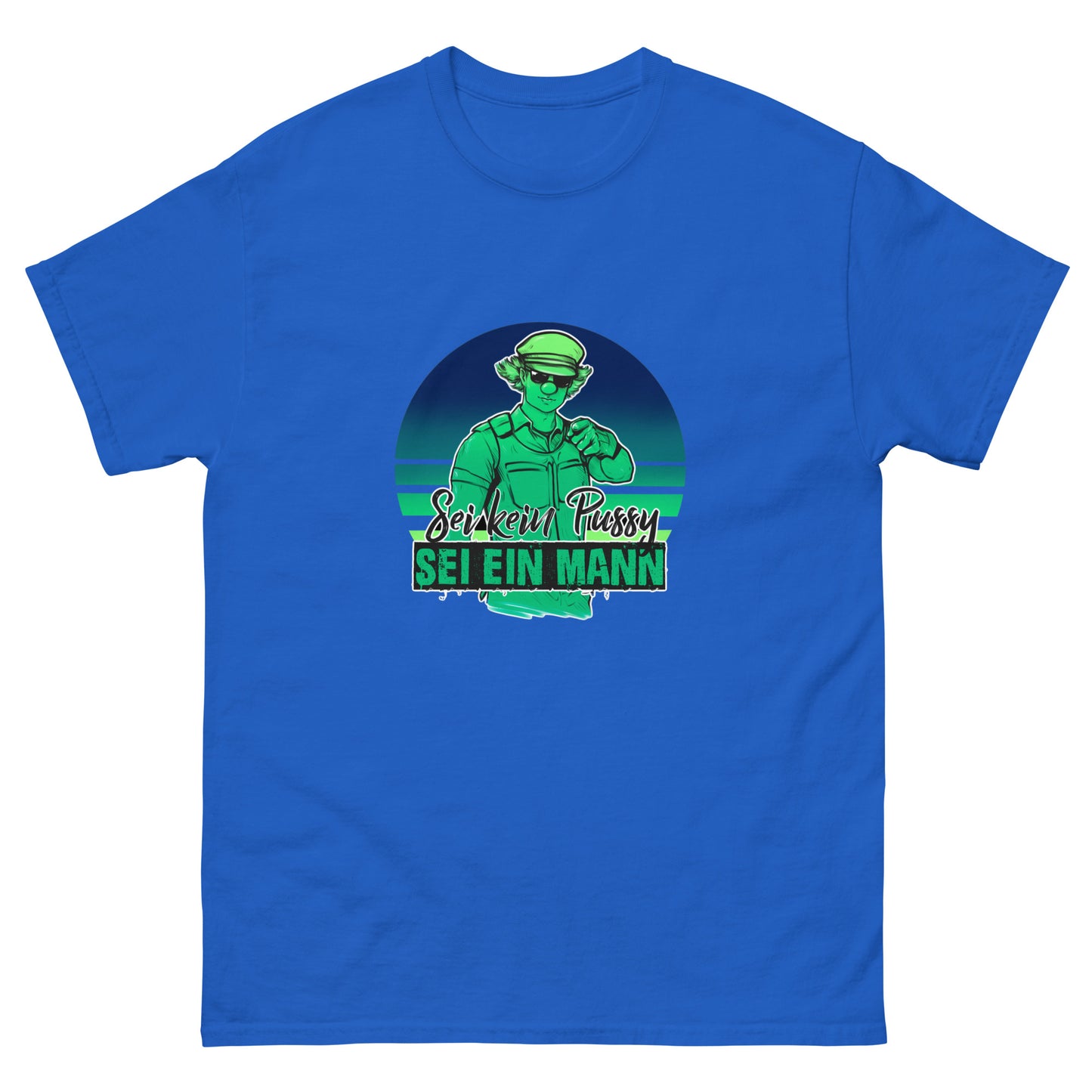 Pussypolizei T-Shirt [Grüner Print]