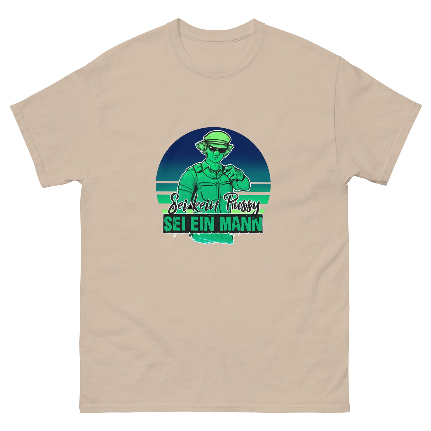 Pussypolizei T-Shirt [Grüner Print]