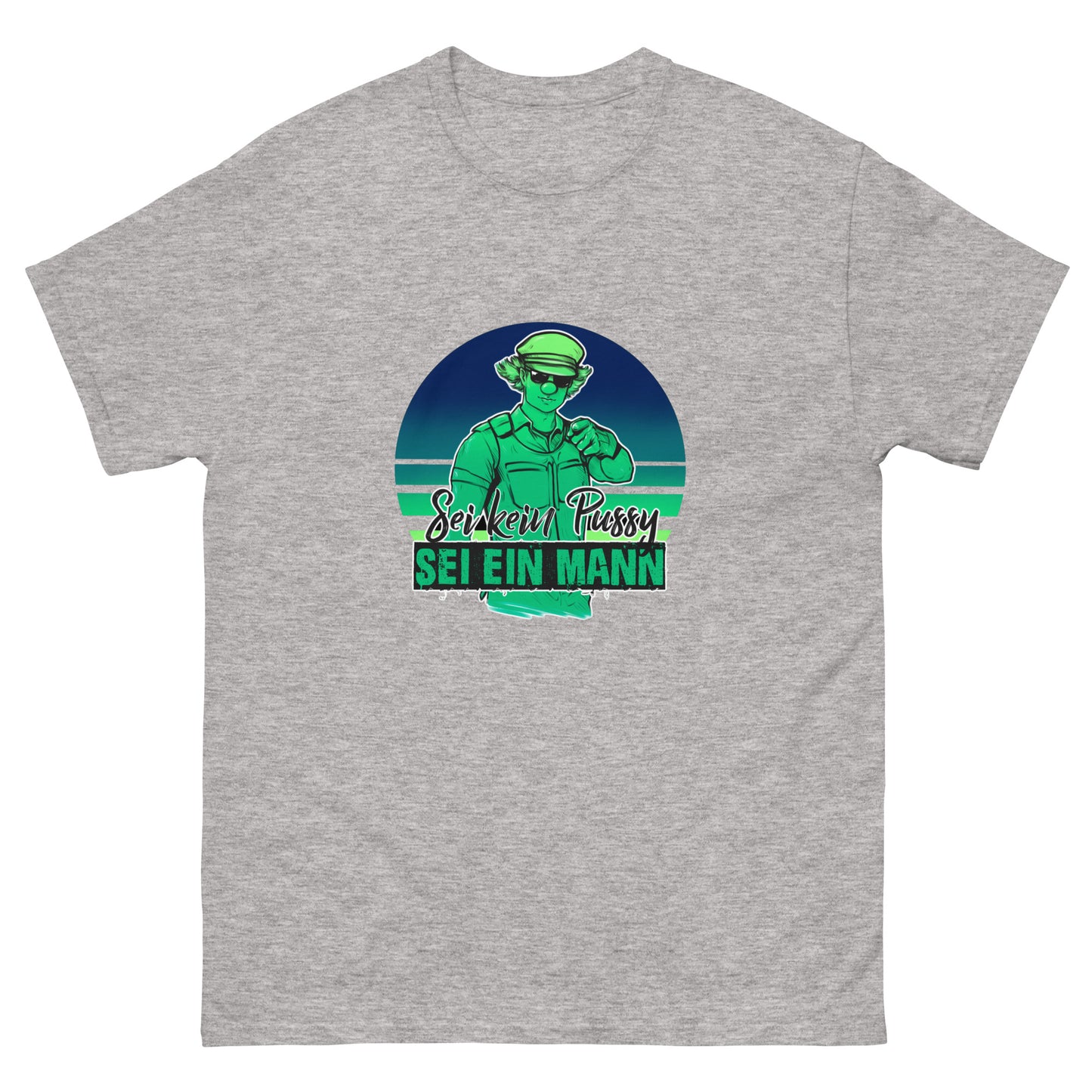 Pussypolizei T-Shirt [Grüner Print]