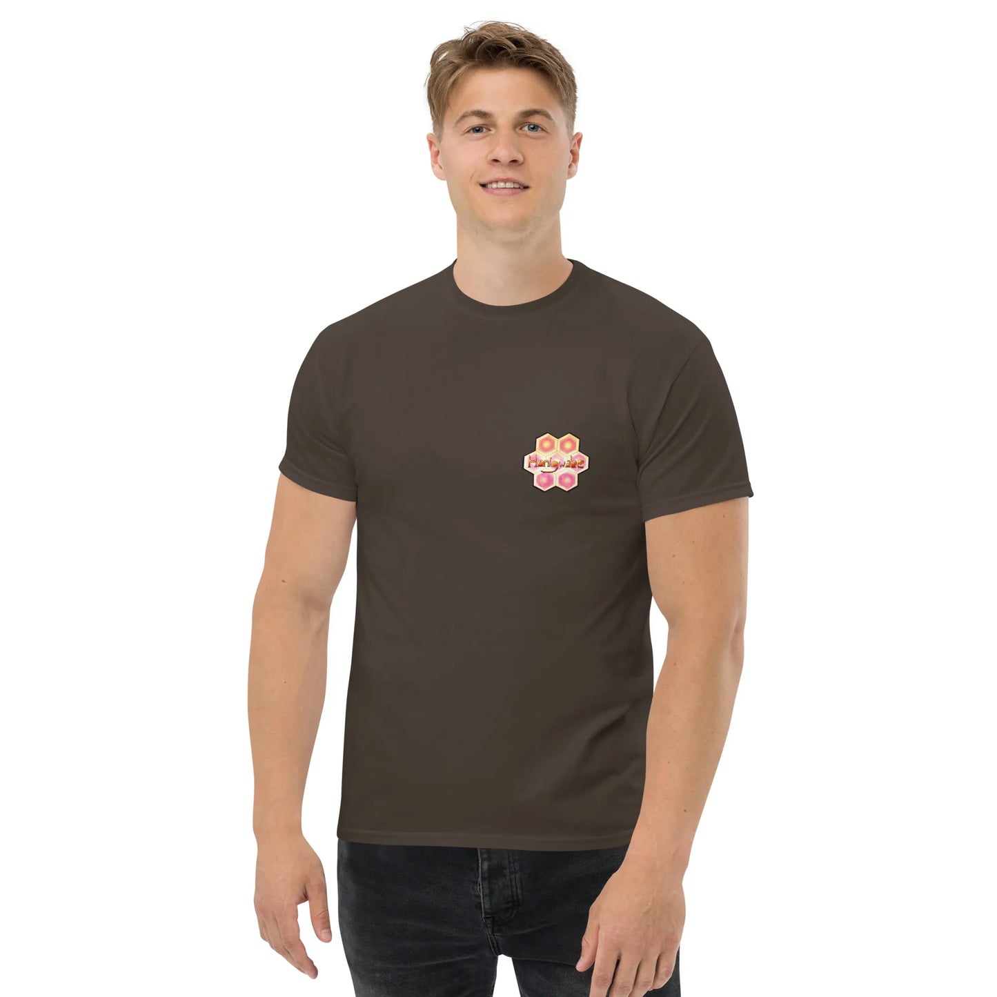 Honigwabe -  Bienenstock - T-Shirt