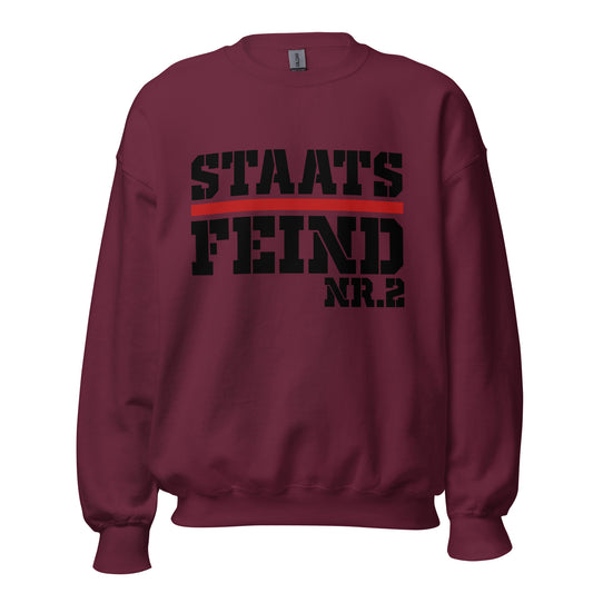 Binnerwear - Staatsfeind No. 2 Classic - Unisex-Pullover