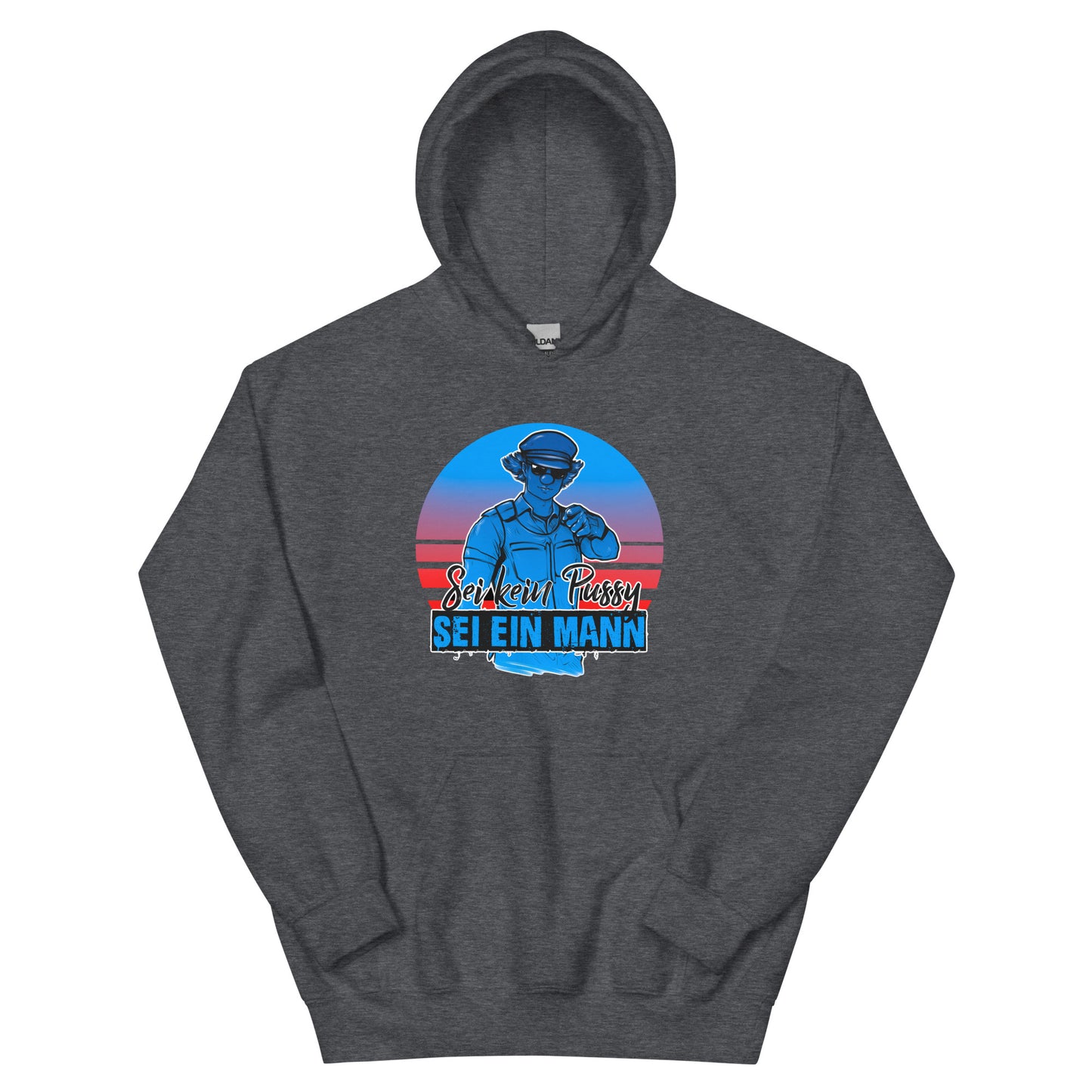 Pussypolizei Hoodie [Blauer Print]