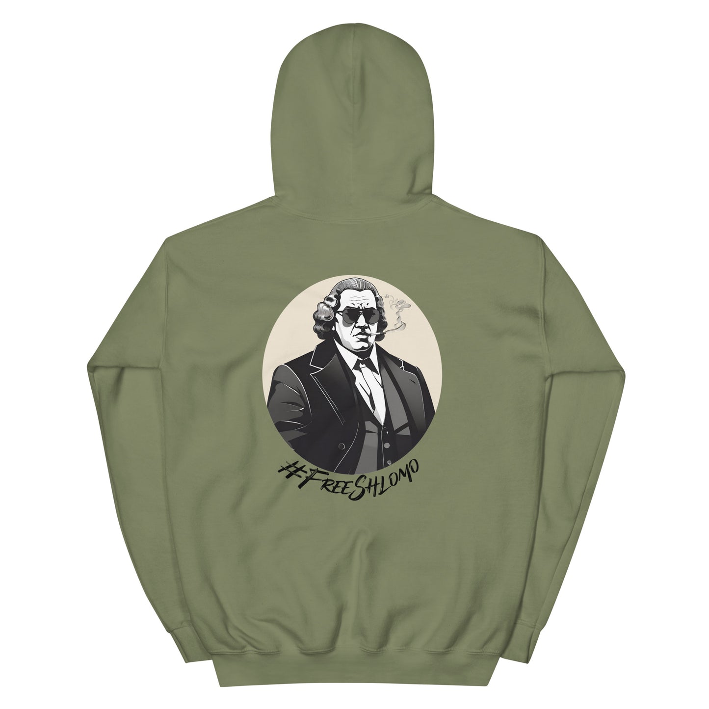 #FreeShlomo Johnson Backprint