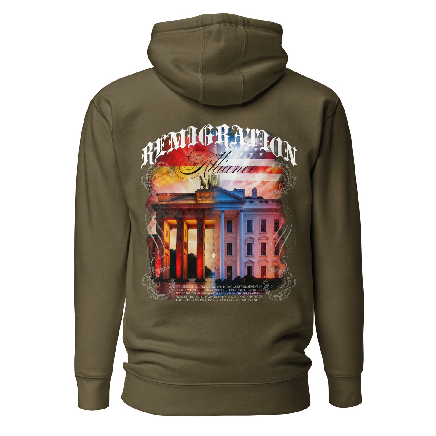 Naomi Seibt - Remigration Alliance Backprint - Hoodie